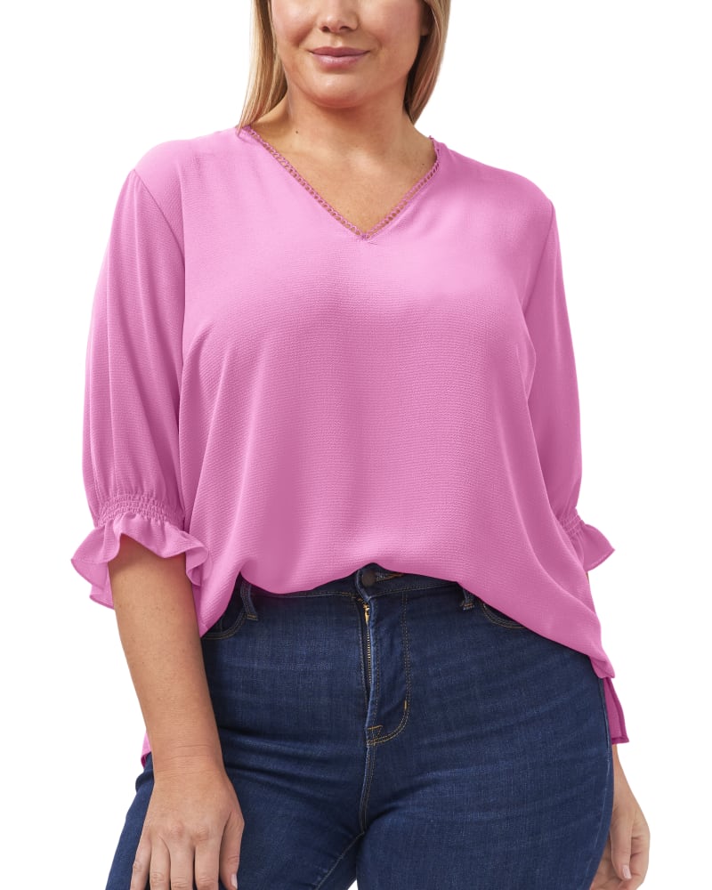 Front of plus size  by CeCe | Dia&Co | dia_product_style_image_id:169780